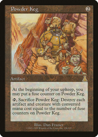 Powder Keg [Urza's Destiny] | Cracking-Singles