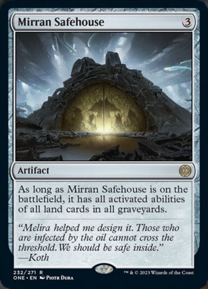 Mirran Safehouse [Phyrexia: All Will Be One] | Cracking-Singles