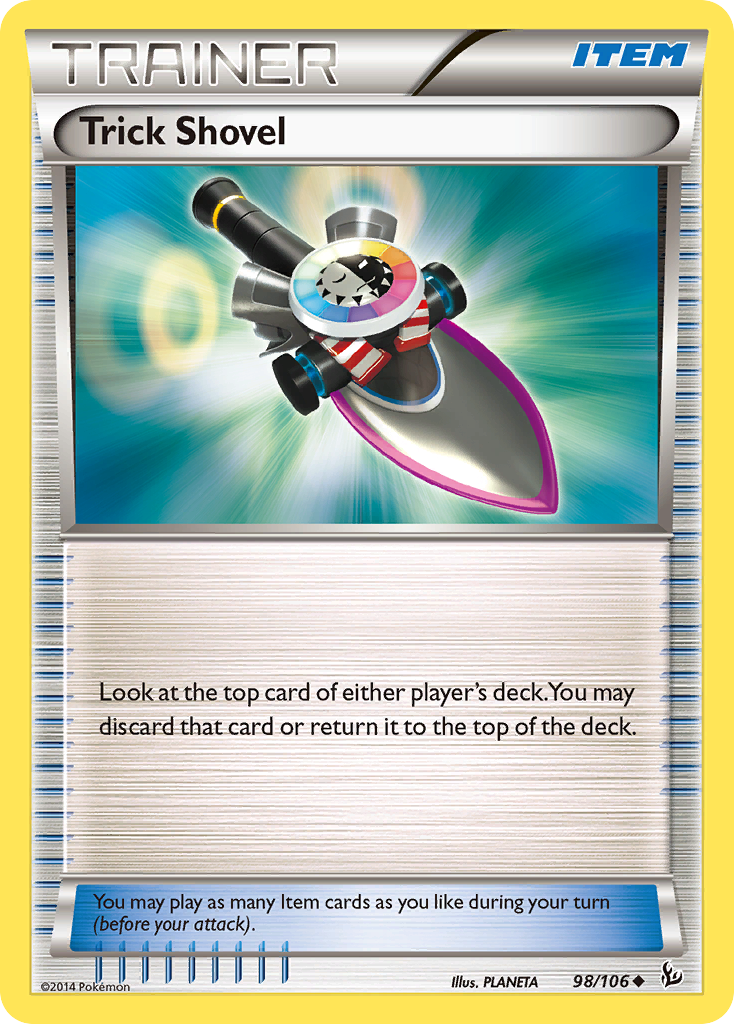 Trick Shovel (98/106) [XY: Flashfire] | Cracking-Singles