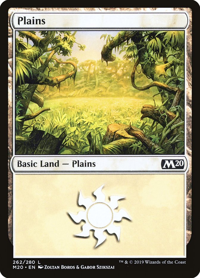 Plains (262) [Core Set 2020] | Cracking-Singles