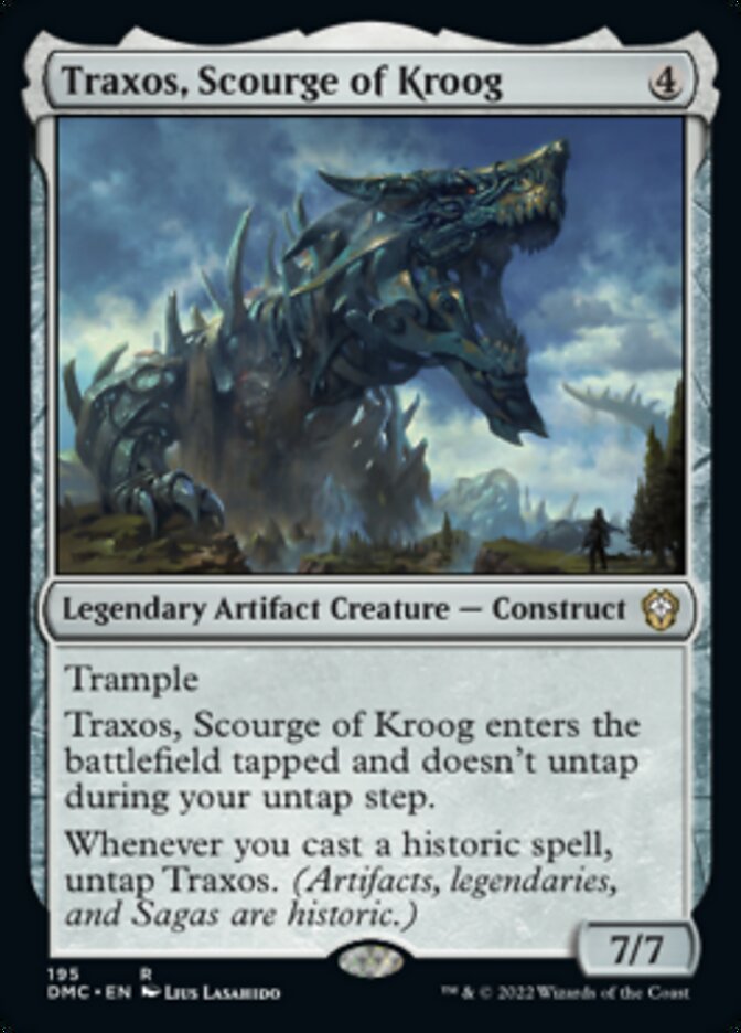 Traxos, Scourge of Kroog [Dominaria United Commander] | Cracking-Singles