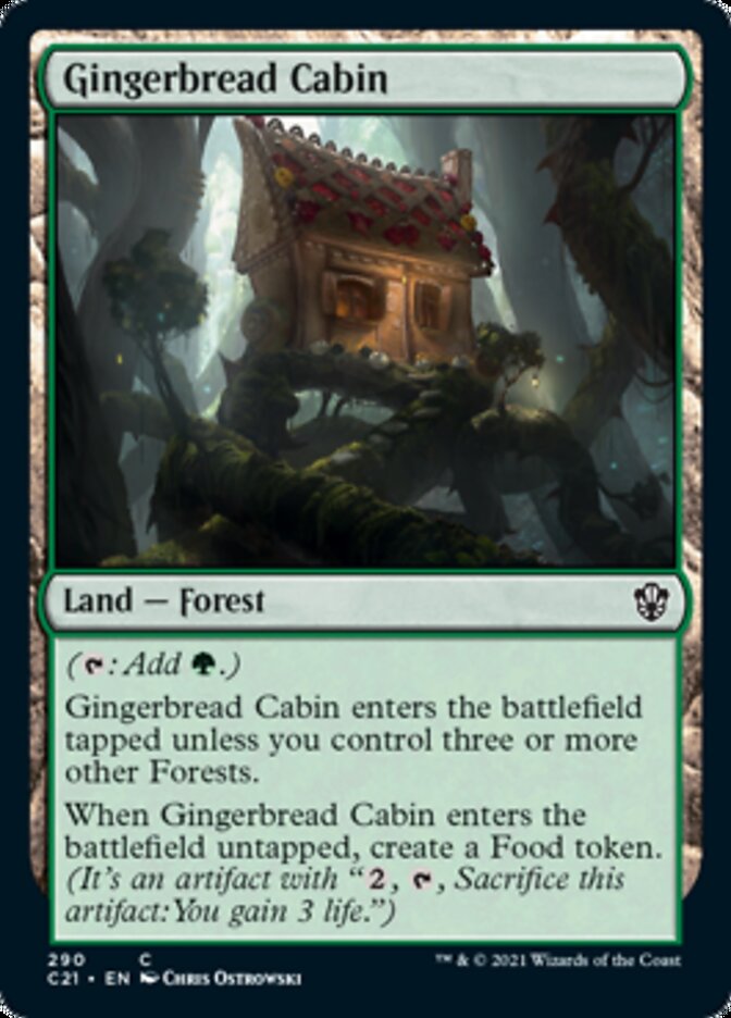 Gingerbread Cabin [Commander 2021] | Cracking-Singles