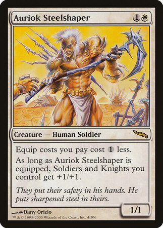 Auriok Steelshaper [Mirrodin] | Cracking-Singles