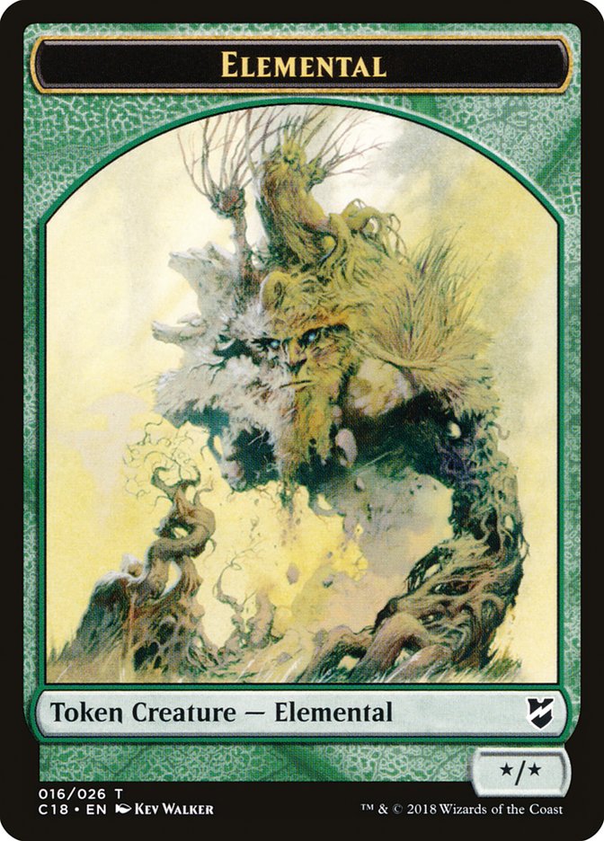 Elemental // Thopter [Commander 2018 Tokens] | Cracking-Singles