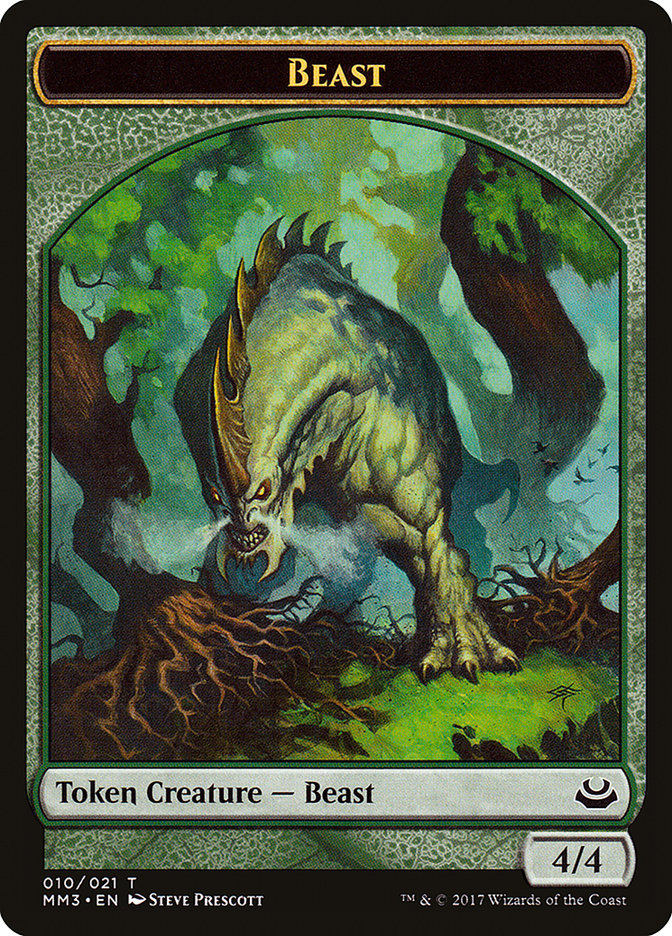 Beast (010/021) [Modern Masters 2017 Tokens] | Cracking-Singles