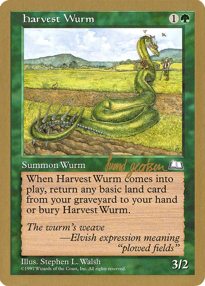 Harvest Wurm (Svend Geertsen) [World Championship Decks 1997] | Cracking-Singles