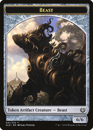 Beast Token (001) [Kaladesh Tokens] | Cracking-Singles