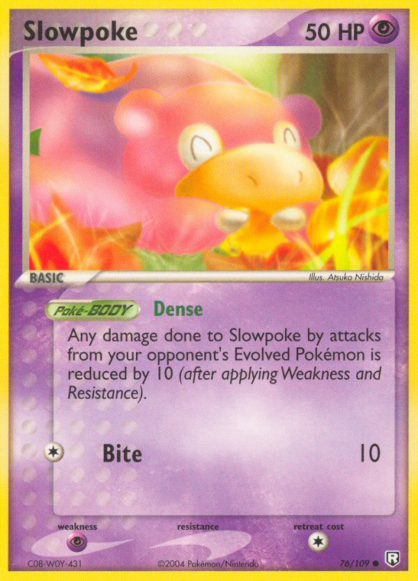 Slowpoke (76/109) [EX: Team Rocket Returns] | Cracking-Singles