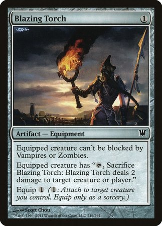 Blazing Torch [Innistrad] | Cracking-Singles