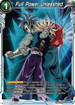 Full Power Unleashed (Common) [BT13-058] | Cracking-Singles