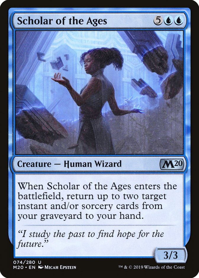 Scholar of the Ages [Core Set 2020] | Cracking-Singles