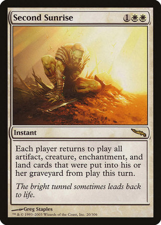 Second Sunrise [Mirrodin] | Cracking-Singles