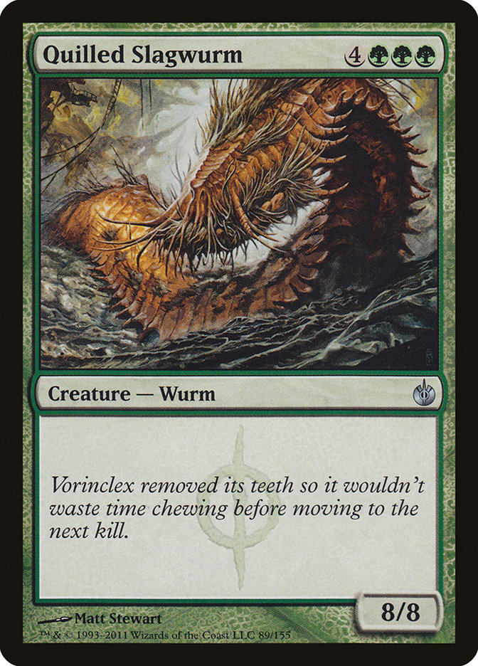 Quilled Slagwurm [Mirrodin Besieged] | Cracking-Singles