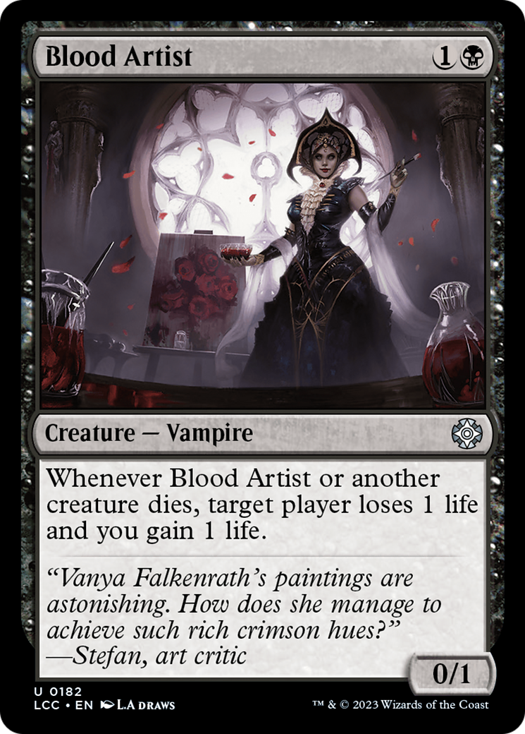 Blood Artist [The Lost Caverns of Ixalan Commander] | Cracking-Singles