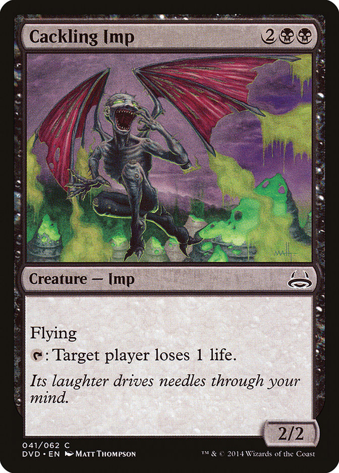 Cackling Imp (Divine vs. Demonic) [Duel Decks Anthology] | Cracking-Singles