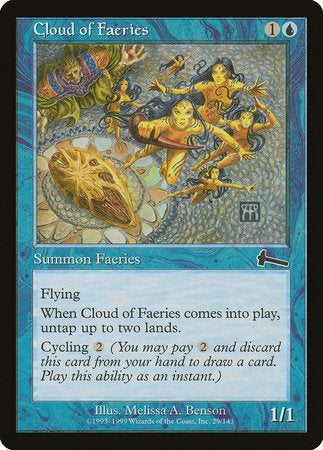 Cloud of Faeries [Urza's Legacy] | Cracking-Singles