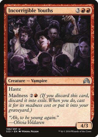 Incorrigible Youths [Shadows over Innistrad] | Cracking-Singles