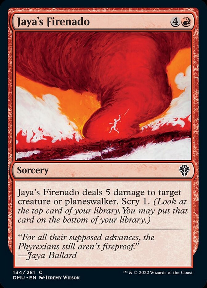 Jaya's Firenado [Dominaria United] | Cracking-Singles