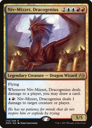 Niv-Mizzet, Dracogenius [Modern Masters 2017] | Cracking-Singles