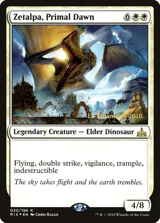 Zetalpa, Primal Dawn [Rivals of Ixalan Promos] | Cracking-Singles