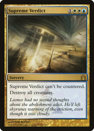 Supreme Verdict [Return to Ravnica] | Cracking-Singles