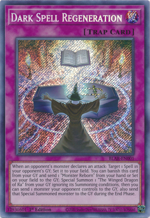 Dark Spell Regeneration [BLAR-EN001] Secret Rare | Cracking-Singles