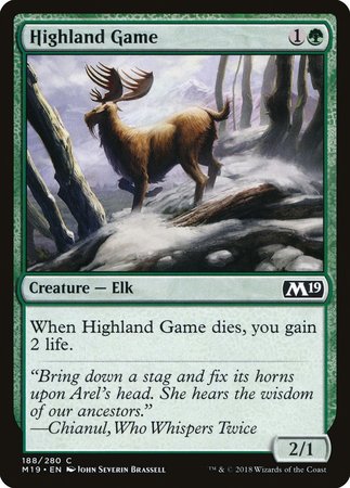 Highland Game [Core Set 2019] | Cracking-Singles