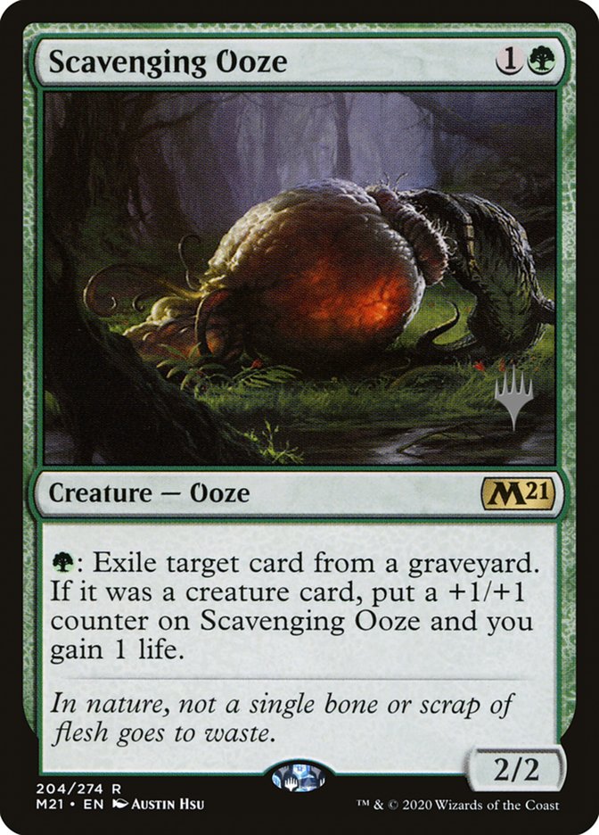 Scavenging Ooze (Promo Pack) [Core Set 2021 Promos] | Cracking-Singles