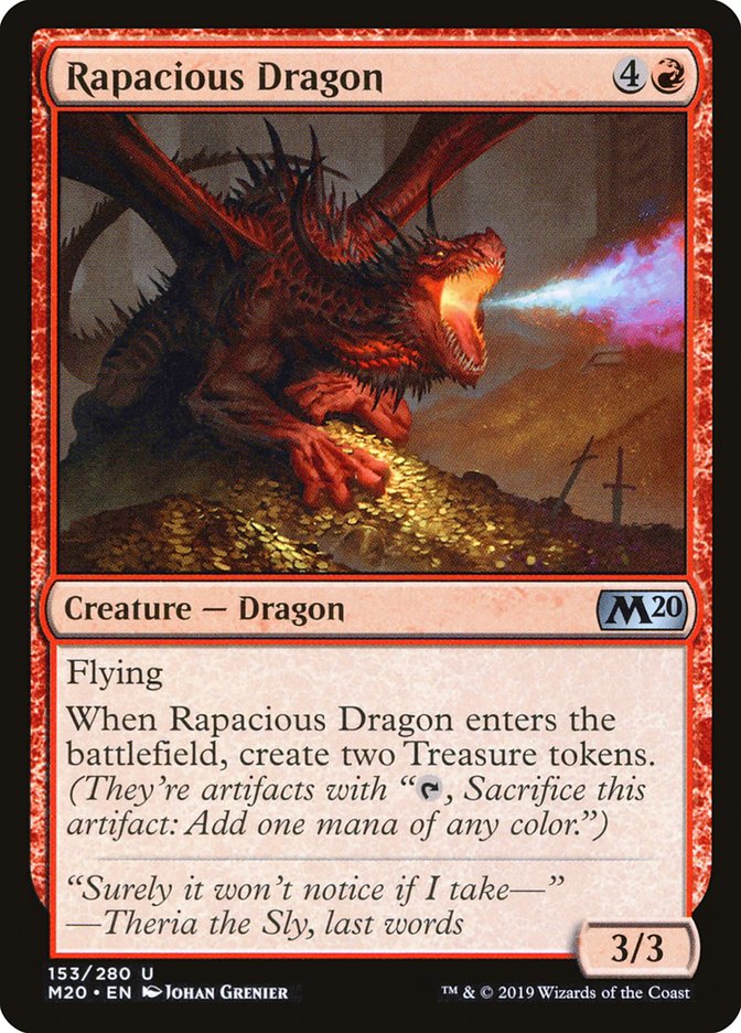 Rapacious Dragon [Core Set 2020] | Cracking-Singles