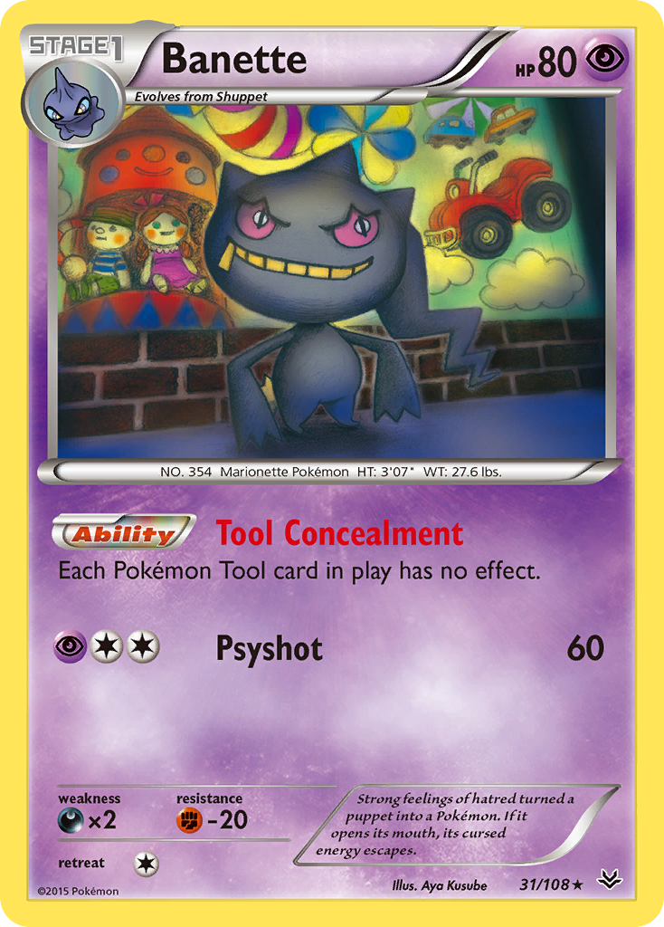 Banette (31/108) [XY: Roaring Skies] | Cracking-Singles