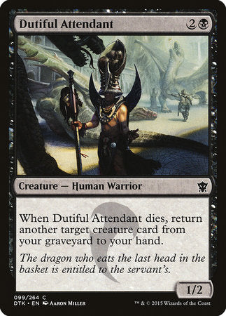 Dutiful Attendant [Dragons of Tarkir] | Cracking-Singles