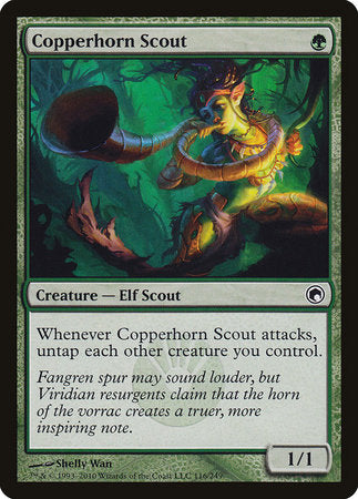 Copperhorn Scout [Scars of Mirrodin] | Cracking-Singles