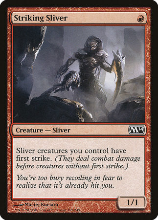 Striking Sliver [Magic 2014] | Cracking-Singles