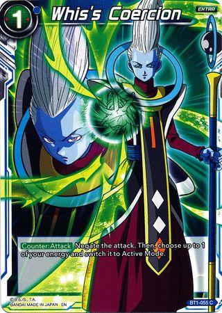 Whis's Coercion (Alternate Art) [BT1-055] | Cracking-Singles