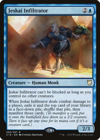 Jeskai Infiltrator [Commander 2018] | Cracking-Singles