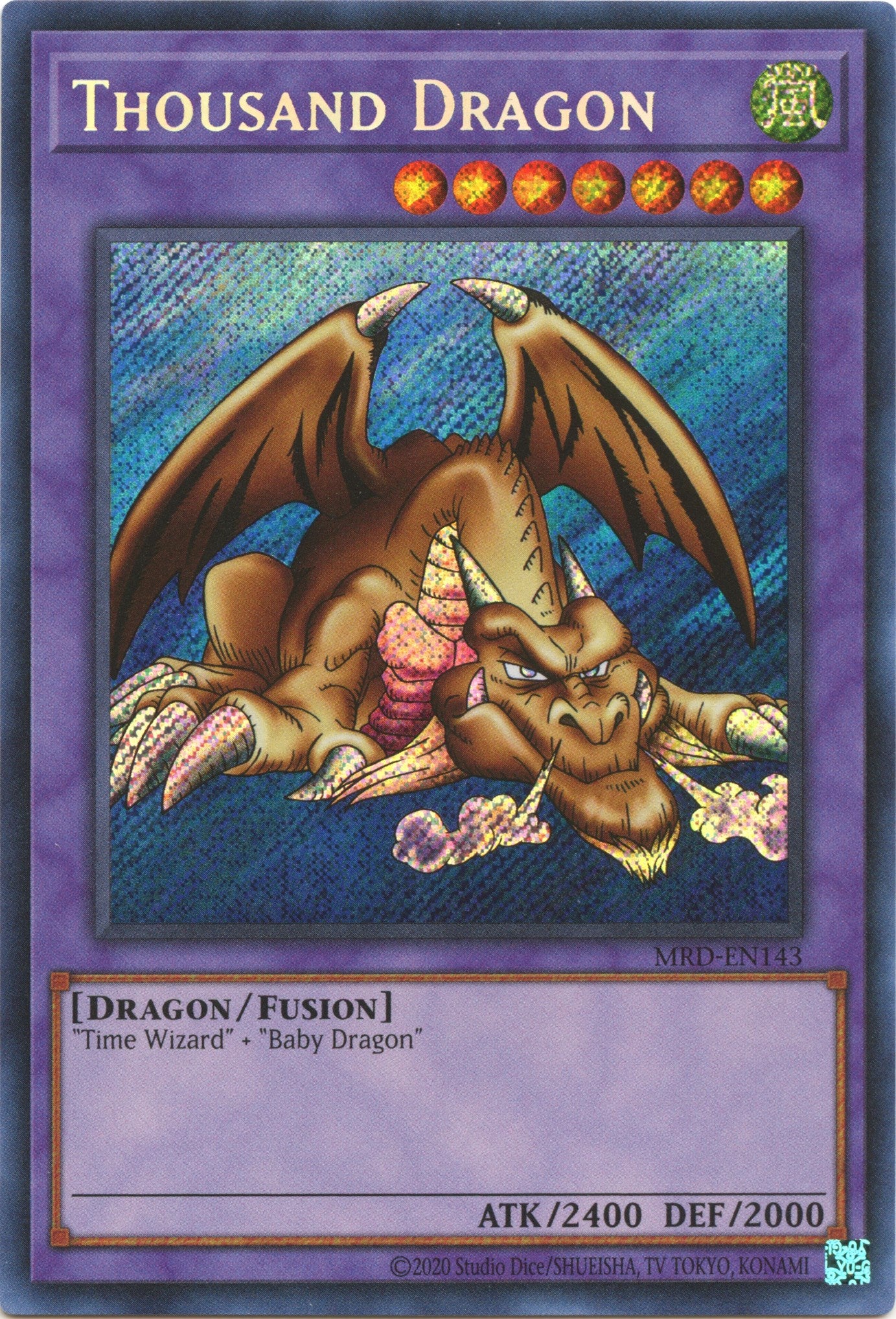 Thousand Dragon (25th Anniversary) [MRD-EN143] Secret Rare | Cracking-Singles