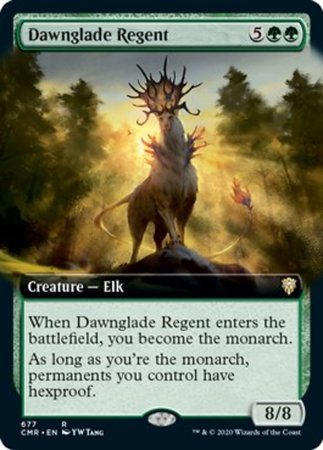 Dawnglade Regent (Extended Art) [Commander Legends] | Cracking-Singles