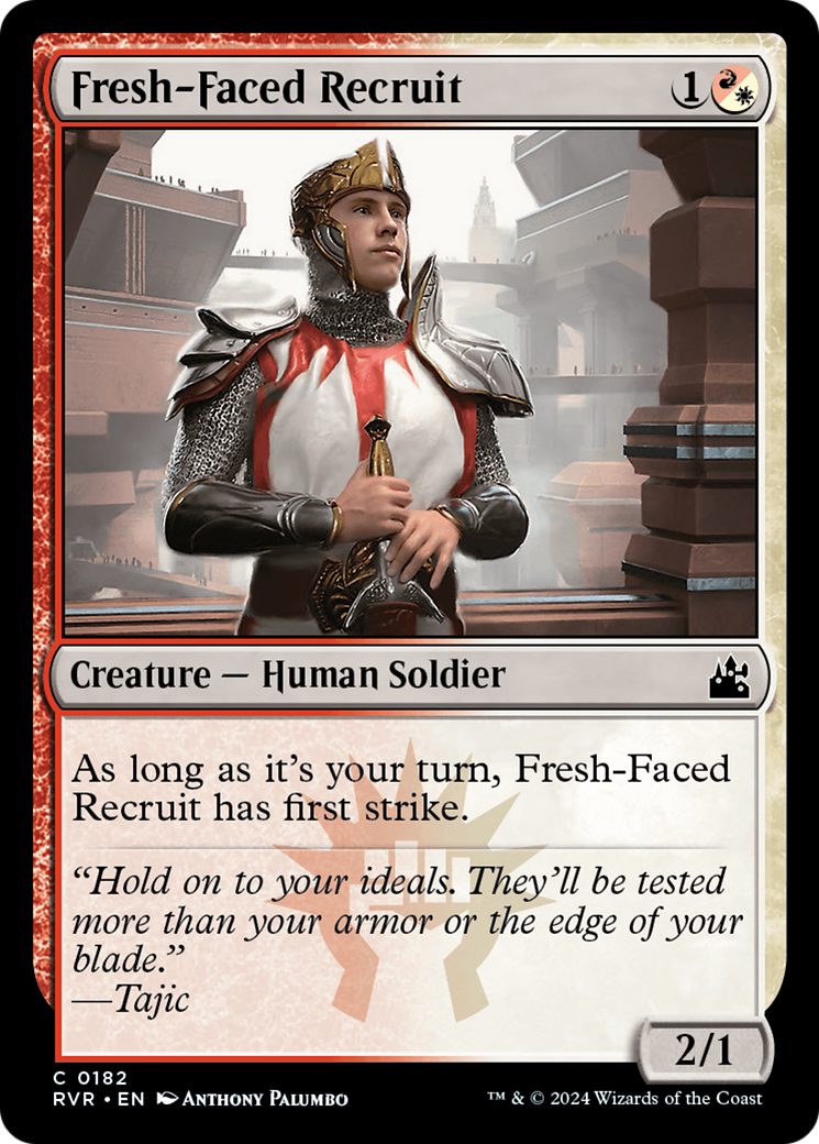 Fresh-Faced Recruit [Ravnica Remastered] | Cracking-Singles