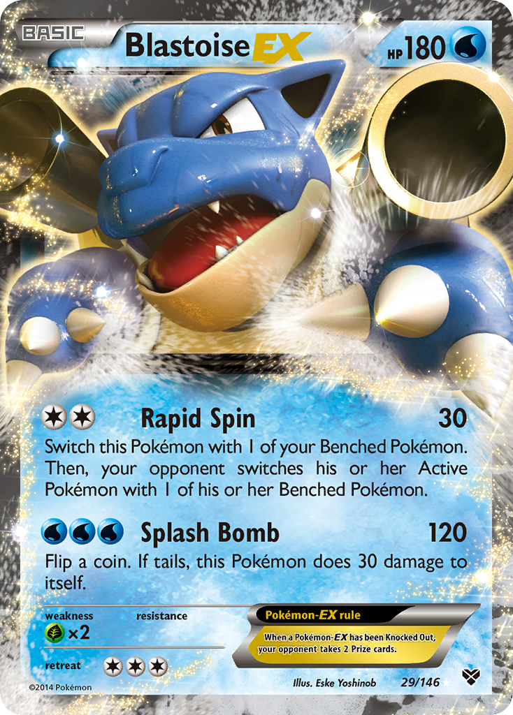 Blastoise EX (29/146) [XY: Base Set] | Cracking-Singles