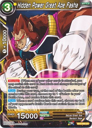 Hidden Power Great Ape Fasha [BT3-098] | Cracking-Singles