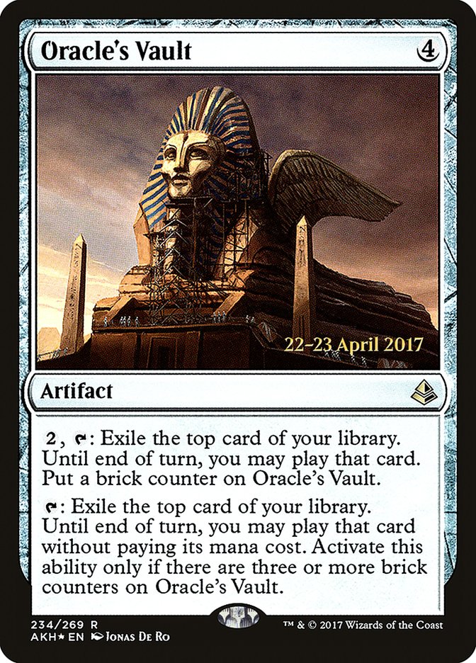 Oracle's Vault  [Amonkhet Prerelease Promos] | Cracking-Singles