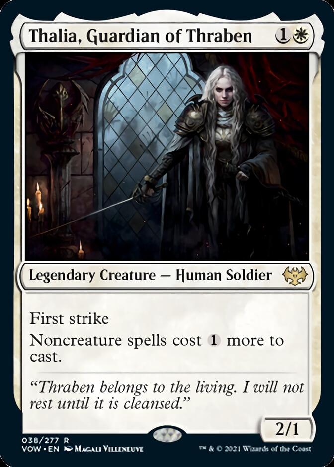 Thalia, Guardian of Thraben [Innistrad: Crimson Vow] | Cracking-Singles