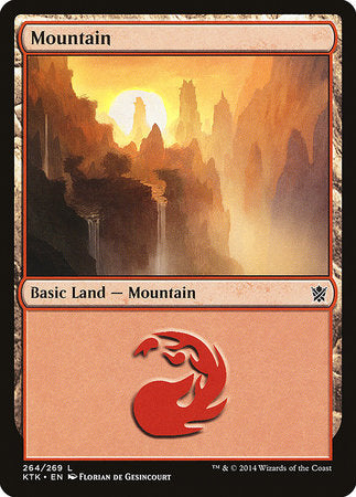 Mountain (264) [Khans of Tarkir] | Cracking-Singles