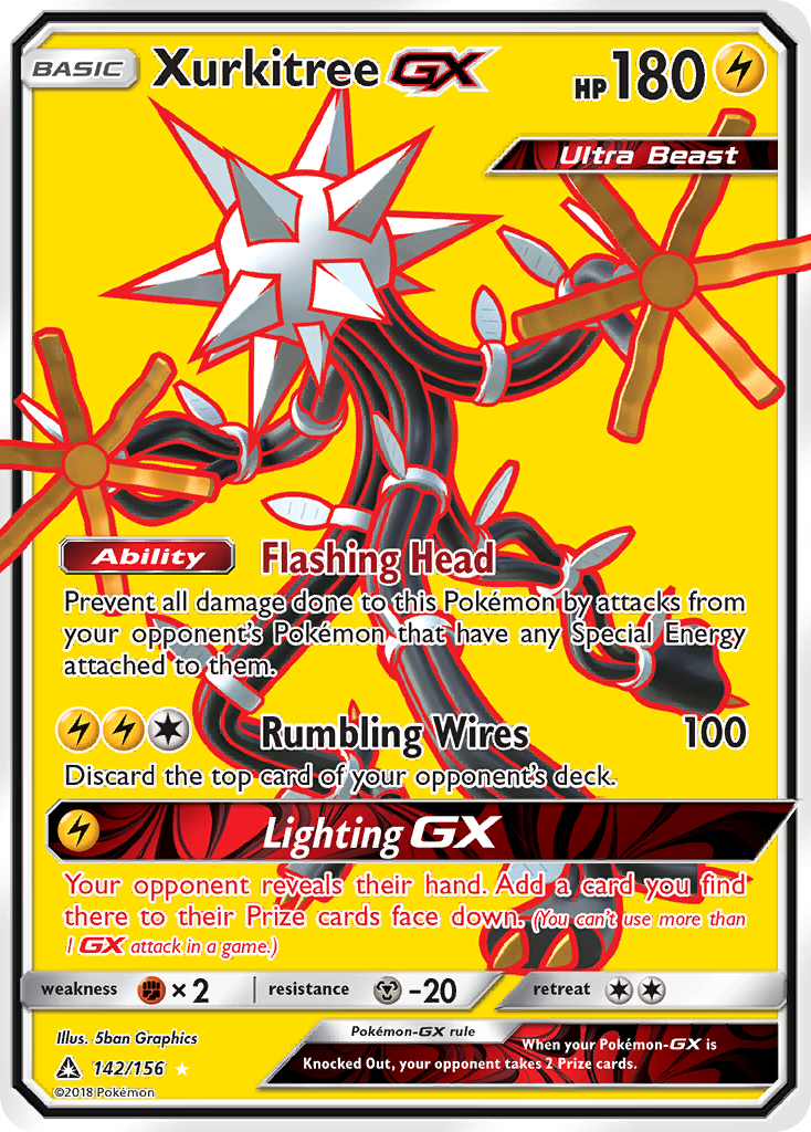 Xurkitree GX (142/156) [Sun & Moon: Ultra Prism] | Cracking-Singles