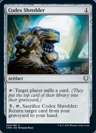 Codex Shredder [Commander Legends] | Cracking-Singles