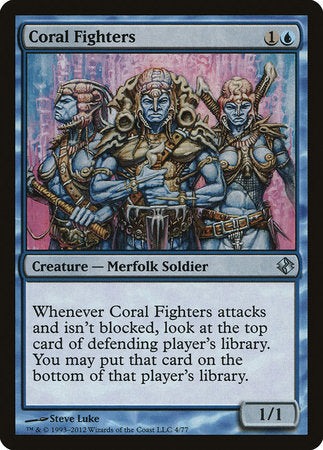 Coral Fighters [Duel Decks: Venser vs. Koth] | Cracking-Singles