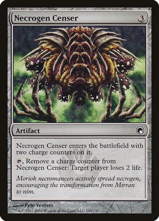 Necrogen Censer [Scars of Mirrodin] | Cracking-Singles