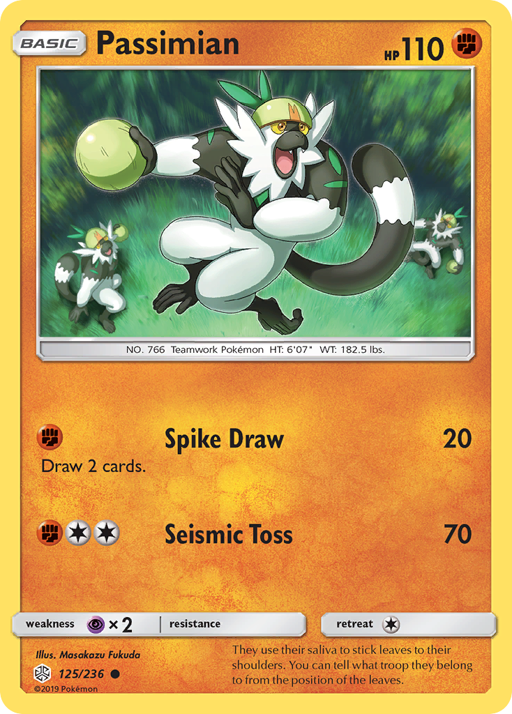 Passimian (125/236) [Sun & Moon: Cosmic Eclipse] | Cracking-Singles