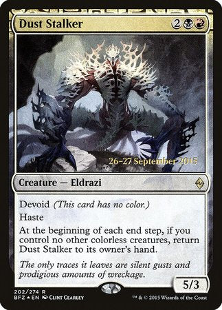 Dust Stalker [Battle for Zendikar Prerelease Promos] | Cracking-Singles