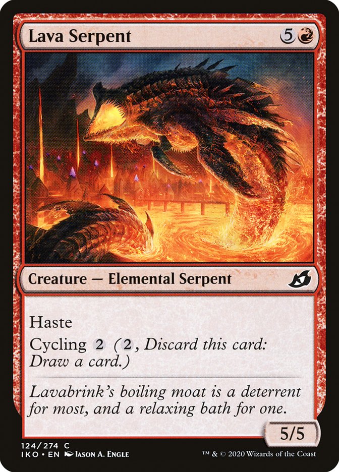 Lava Serpent [Ikoria: Lair of Behemoths] | Cracking-Singles